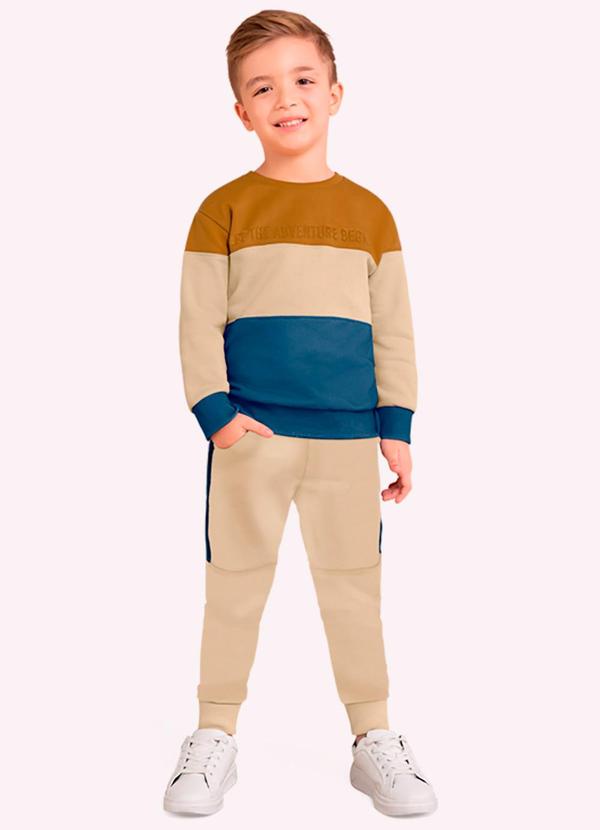 Milon - Conjunto Infantil Menino Amarelo