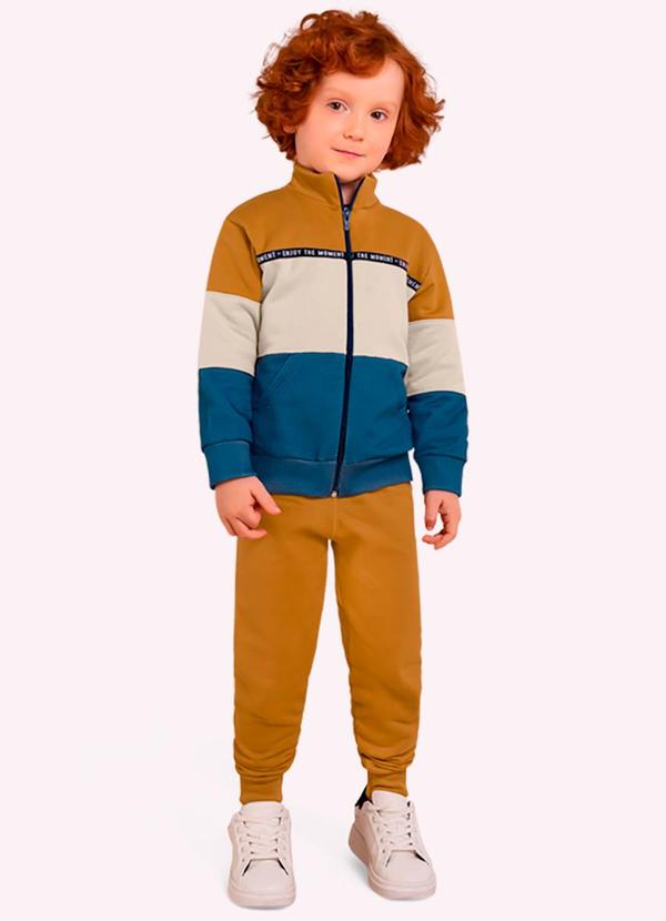 Milon - Conjunto Infantil Menino Amarelo