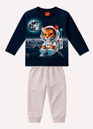 Kyly - Conjunto Infantil Menino Astronauta Azul - KYLY
