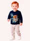 Kyly - Conjunto Infantil Menino Astronauta Verde - variação: Azul