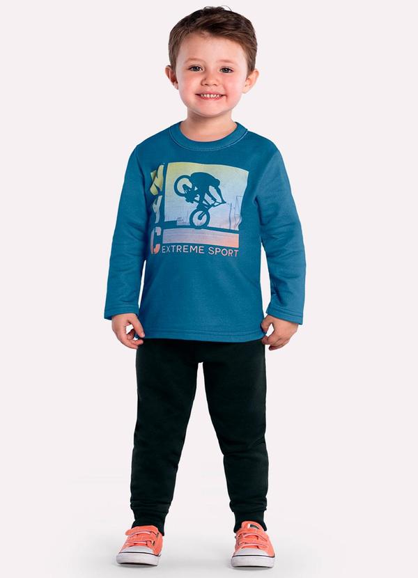 Kyly - Conjunto Infantil Menino Azul