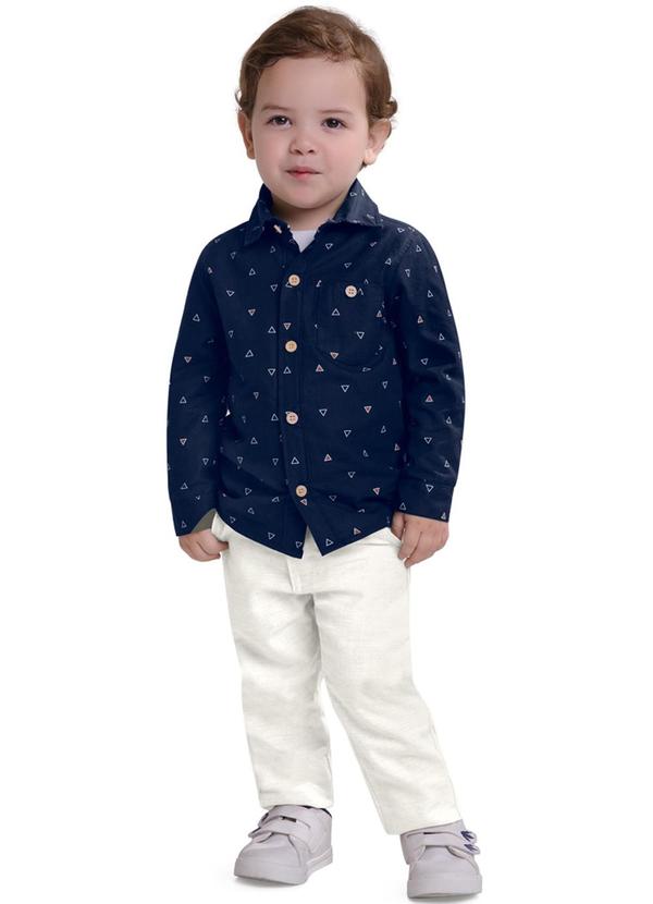 Milon - Conjunto Infantil Menino Azul