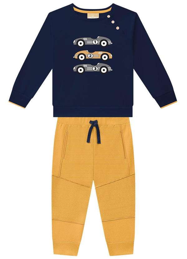 Milon - Conjunto Infantil Menino Azul