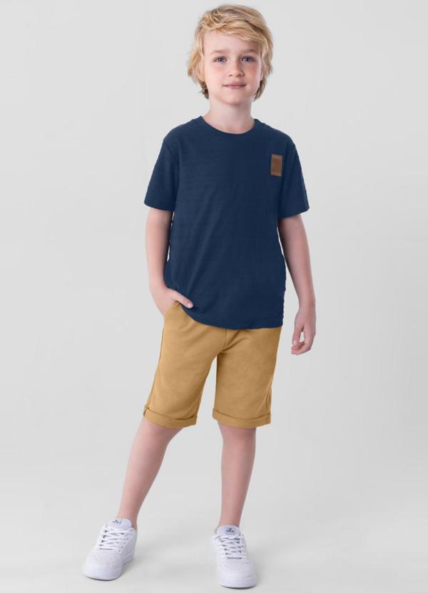 Brandili Mundi - Conjunto Infantil Menino Azul