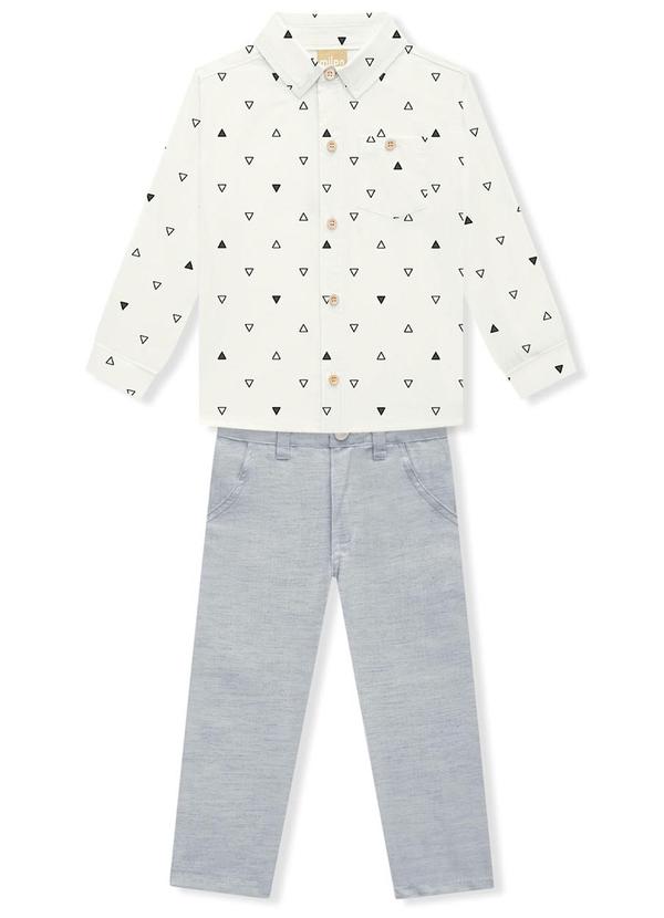 Milon - Conjunto Infantil Menino Bege