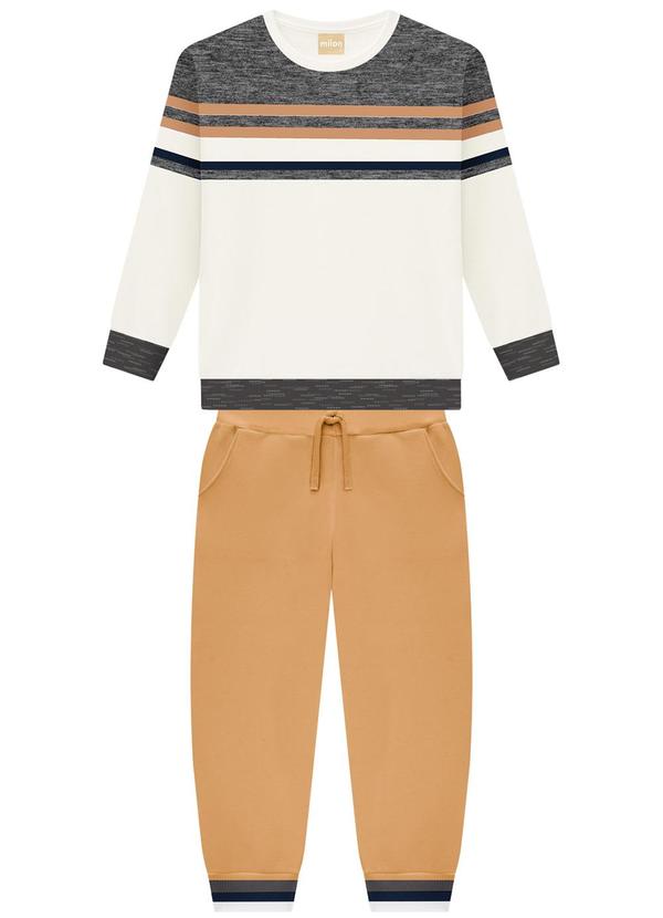 Milon - Conjunto Infantil Menino Bege
