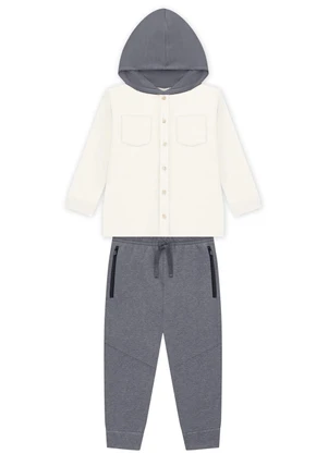 Milon - Conjunto Infantil Menino Bege - MILON