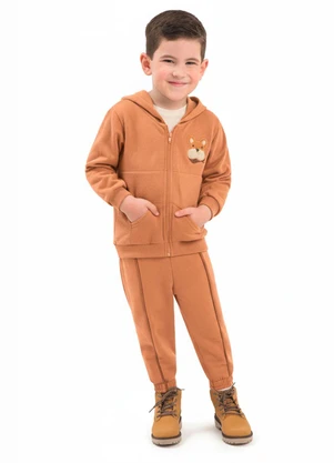 Ddk - Conjunto Infantil Menino Bege - DDK