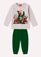 Kyly - Conjunto Infantil Menino Bichinhos Cinza - variação: Cinza