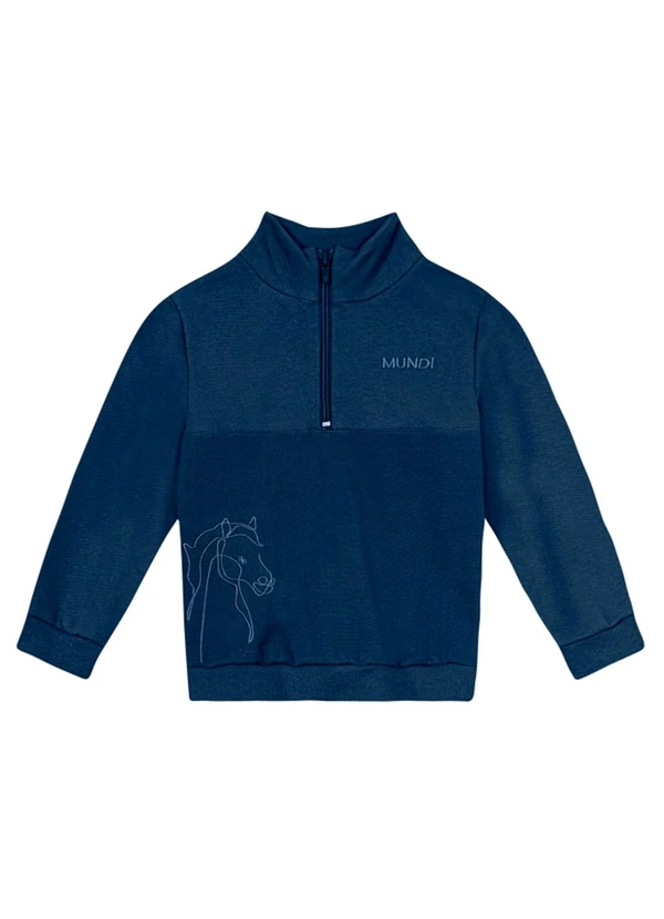 Brandili Mundi - Conjunto Infantil Menino BordadoAzul 2