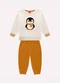 Kyly - Conjunto Infantil Menino Bordado Cinza - variação: Cinza