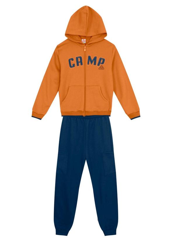 Brandili - Conjunto Infantil Menino Bordado Marrom 2