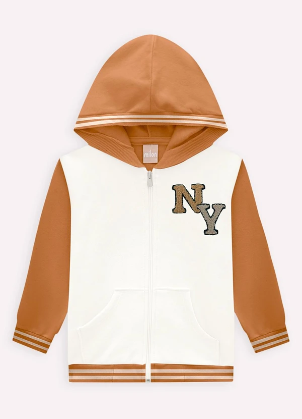 Milon - Conjunto Infantil Menino Bordado Off White 2