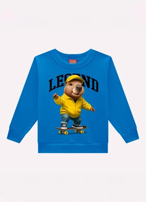 Kyly - Conjunto Infantil Menino Capivara Azul - KYLY