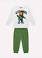 Kyly - Conjunto Infantil Menino Capivara Cinza - variação: Cinza