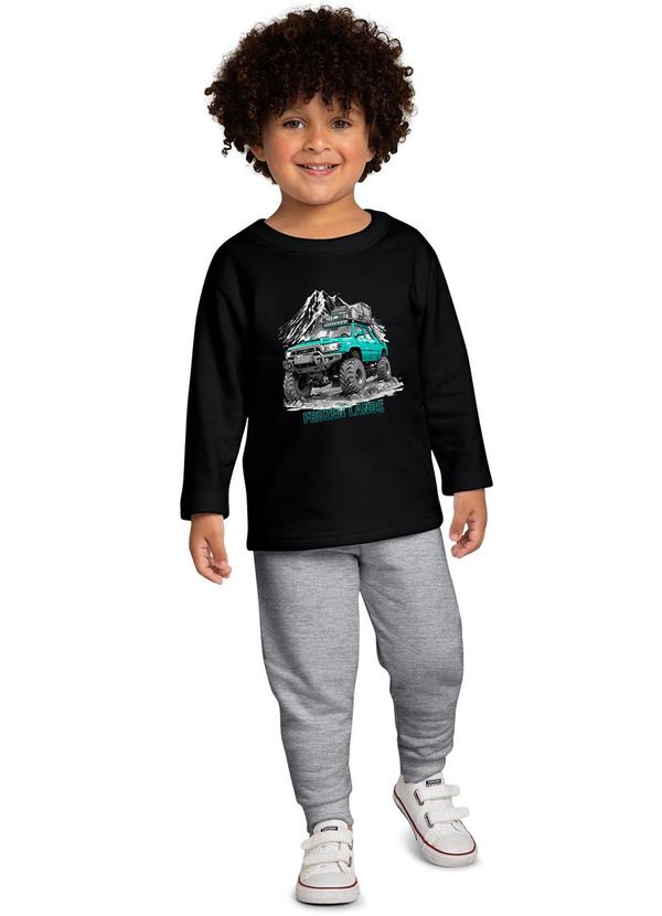 Kyly - Conjunto Infantil Menino Carro Preto