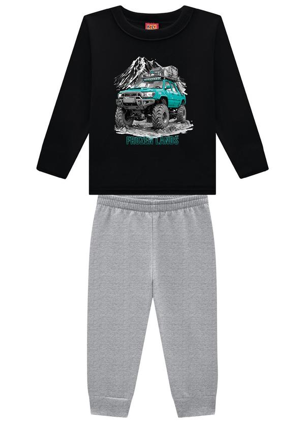 Kyly - Conjunto Infantil Menino Carro Preto 2