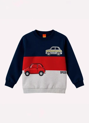 Kyly - Conjunto Infantil Menino Carros Cinza - KYLY
