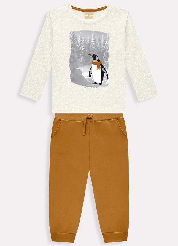 Milon - Conjunto Infantil Menino Cinza