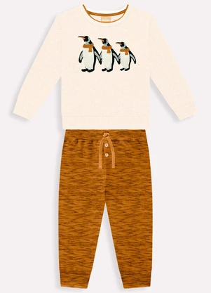 Milon - Conjunto Infantil Menino Cinza - MILON