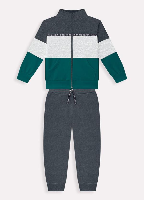 Milon - Conjunto Infantil Menino Cinza