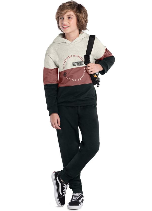 Kyly - Conjunto Infantil Menino Cinza