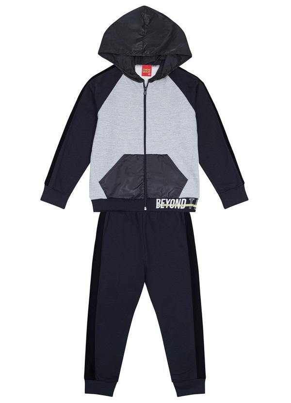 Kyly - Conjunto Infantil Menino Cinza