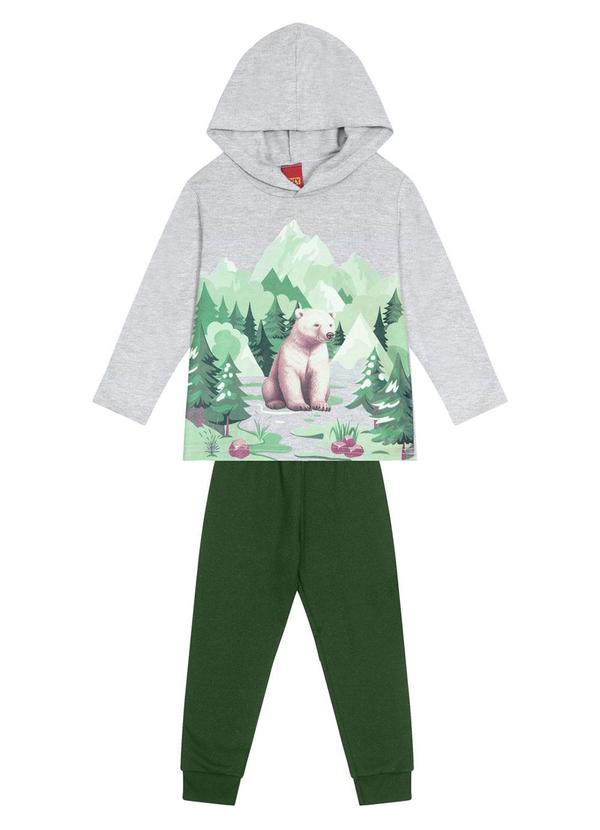 Kyly - Conjunto Infantil Menino Cinza