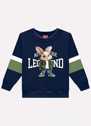 Kyly - Conjunto Infantil Menino Coelho Azul - KYLY