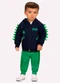 Kyly - Conjunto Infantil Menino com Capuz Cinza - variação: Azul