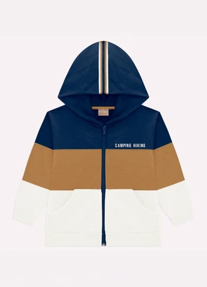 Milon - Conjunto Infantil Menino com Capuz Azul - MILON