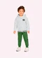 Kyly - Conjunto Infantil Menino com Capuz Cinza - variação: Cinza
