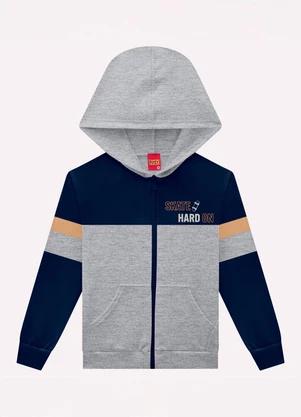 Kyly - Conjunto Infantil Menino com Capuz Cinza - KYLY