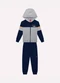 Kyly - Conjunto Infantil Menino com Capuz Preto - variação: Cinza