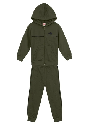 Brandili - Conjunto Infantil Menino com Dinossauro Verde - BRANDILI