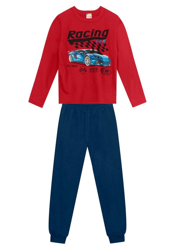 Brandili - Conjunto Infantil Menino de Carro Bordô 2