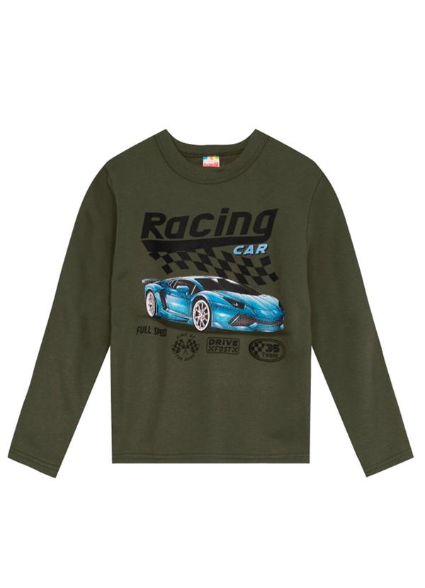 Brandili - Conjunto Infantil Menino de Carro Verde 2