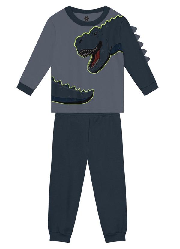 Brandili - Conjunto Infantil Menino de DinossauroAzul 2