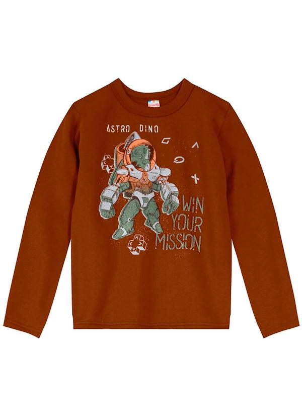 Brandili - Conjunto Infantil Menino de Dinossauro Marrom 2
