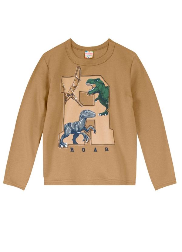 Brandili - Conjunto Infantil Menino de Dinossauro Marrom 2