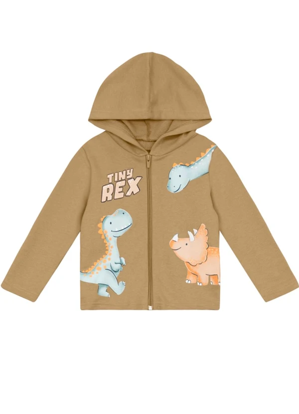 Brandili - Conjunto Infantil Menino de Dinossauro Marrom 2