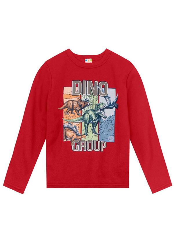 Brandili - Conjunto Infantil Menino de DinossaurosBordô 2