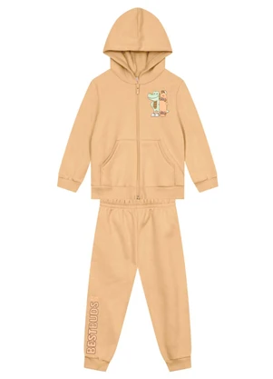 Brandili - Conjunto Infantil Menino de Jacaré Amarelo - BRANDILI