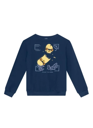 Brandili - Conjunto Infantil Menino de Skate Azul - BRANDILI