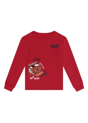 Brandili - Conjunto Infantil Menino de Skate Bordô - BRANDILI