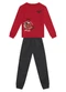 Brandili - Conjunto Infantil Menino de Skate Bordô - variação: Bordô