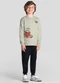 Brandili - Conjunto Infantil Menino de Skate Bordô - variação: Cinza