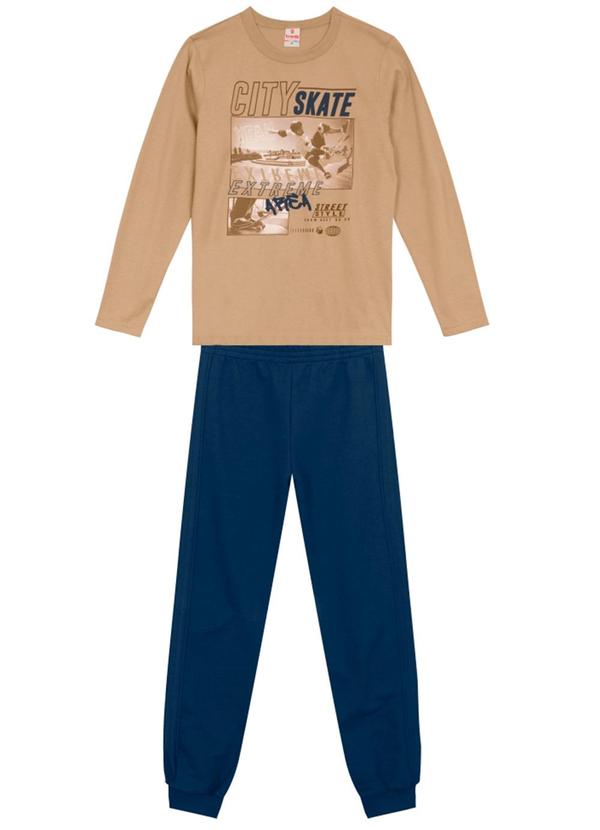 Brandili - Conjunto Infantil Menino de SkateMarrom 1