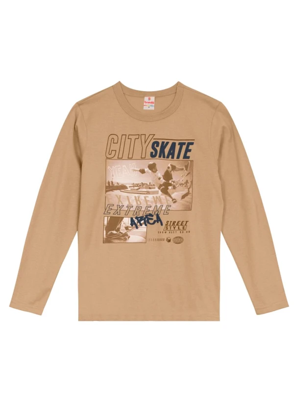 Brandili - Conjunto Infantil Menino de SkateMarrom 2