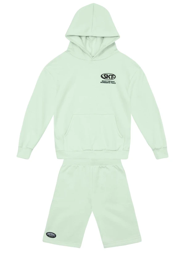 Brandili - Conjunto Infantil Menino de Skate Verde 2